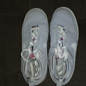 Gray and white Nike Sneakers Size 9